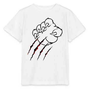animal krallen - Stanley/Stella Kinder T-Shirt MINI CREATOR  - Weiß - Vorne - Maike (125cm)