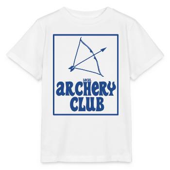 Local Archery Club Blue Edition - Stanley/Stella MINI CREATOR Kids’ T-Shirt - white - Front - Maike (125cm)