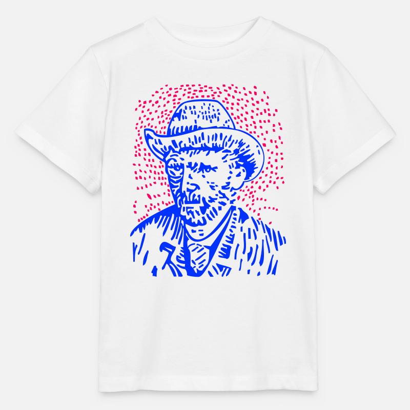 Vincent van Gogh - Stanley/Stella Kinder T-Shirt MINI CREATOR  - Weiß
