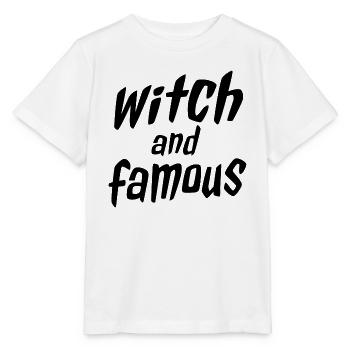 Halloween Sorcière Sorcière Sorcière Sort Sorcière Et Célèbre - T-shirt bio MINI CREATOR Stanley/Stella Enfant - blanc - Devant - Maike (125cm)