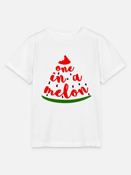 One In A Melon - Stanley/Stella Kinder T-Shirt MINI CREATOR - Weiß