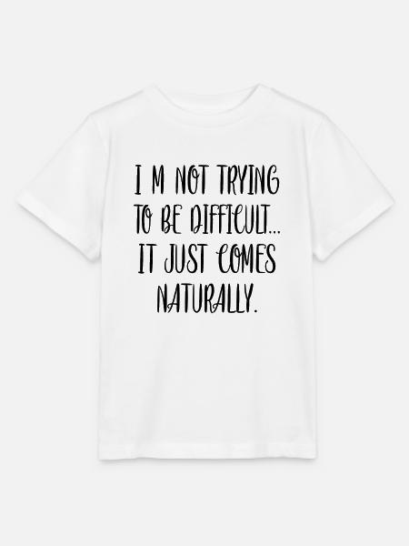 Spruch Sarkasmus - Stanley/Stella Kinder T-Shirt MINI CREATOR - Weiß