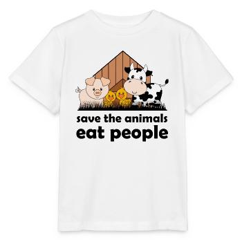 Sauver les animaux - T-shirt bio MINI CREATOR Stanley/Stella Enfant - blanc - Devant - Maike (125cm)