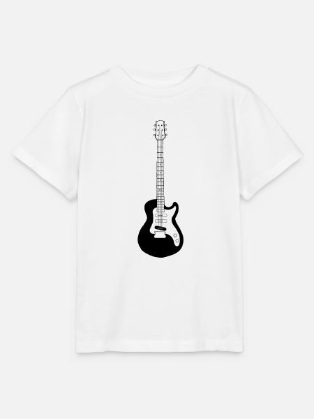 Gitarre - Stanley/Stella Kinder T-Shirt MINI CREATOR - Weiß