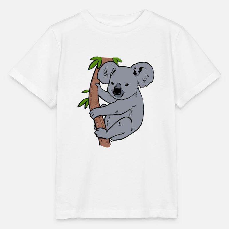 Koala - T-shirt bio MINI CREATOR Stanley/Stella Enfant - blanc