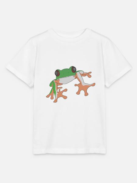 Frosch - Stanley/Stella Kinder T-Shirt MINI CREATOR  - Weiß