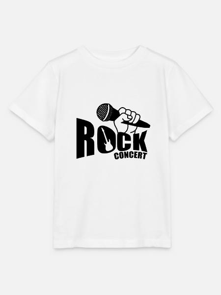 Rock Konzert - Stanley/Stella Kinder T-Shirt MINI CREATOR  - Weiß