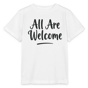 Tous sont les bienvenus - T-shirt bio MINI CREATOR Stanley/Stella Enfant - blanc - Devant - Maike (125cm)