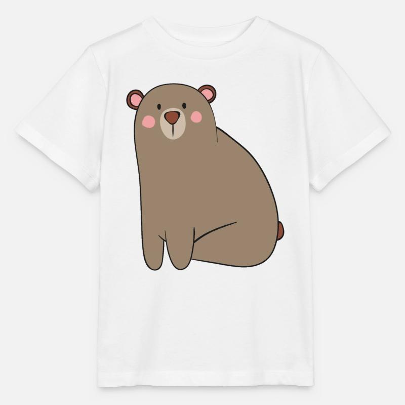 Ours - T-shirt bio MINI CREATOR Stanley/Stella Enfant - blanc