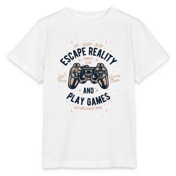 Escape Reality - Stanley/Stella MINI CREATOR Kids’ T-Shirt - white - Front - Maike (125cm)