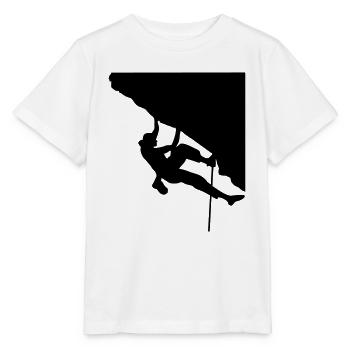 Escalade, Climbing, Climber - T-shirt bio MINI CREATOR Stanley/Stella Enfant - blanc - Devant - Maike (125cm)