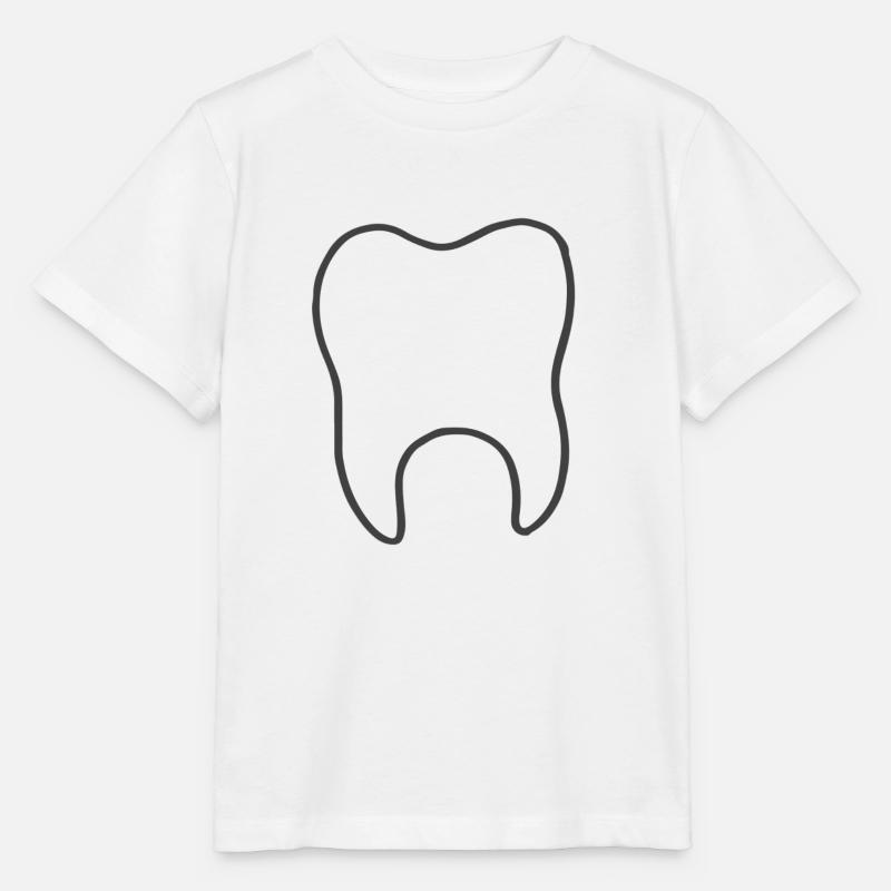 dent - T-shirt bio MINI CREATOR Stanley/Stella Enfant - blanc