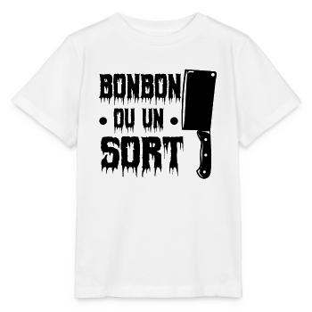 Des bonbons ou un sort - T-shirt bio MINI CREATOR Stanley/Stella Enfant - blanc - Devant - Maike (125cm)