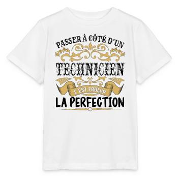 Technicien | le Meilleur cadeau Technicien - T-shirt bio MINI CREATOR Stanley/Stella Enfant - blanc - Devant - Maike (125cm)
