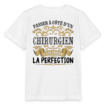 Chirurgien | le Meilleur cadeau Chirurgien - T-shirt bio MINI CREATOR Stanley/Stella Enfant - blanc - Devant - Maike (125cm)