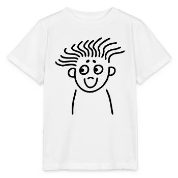 Klasse Frisur - Stanley/Stella Kinder T-Shirt MINI CREATOR  - Weiß - Vorne - Maike (125cm)