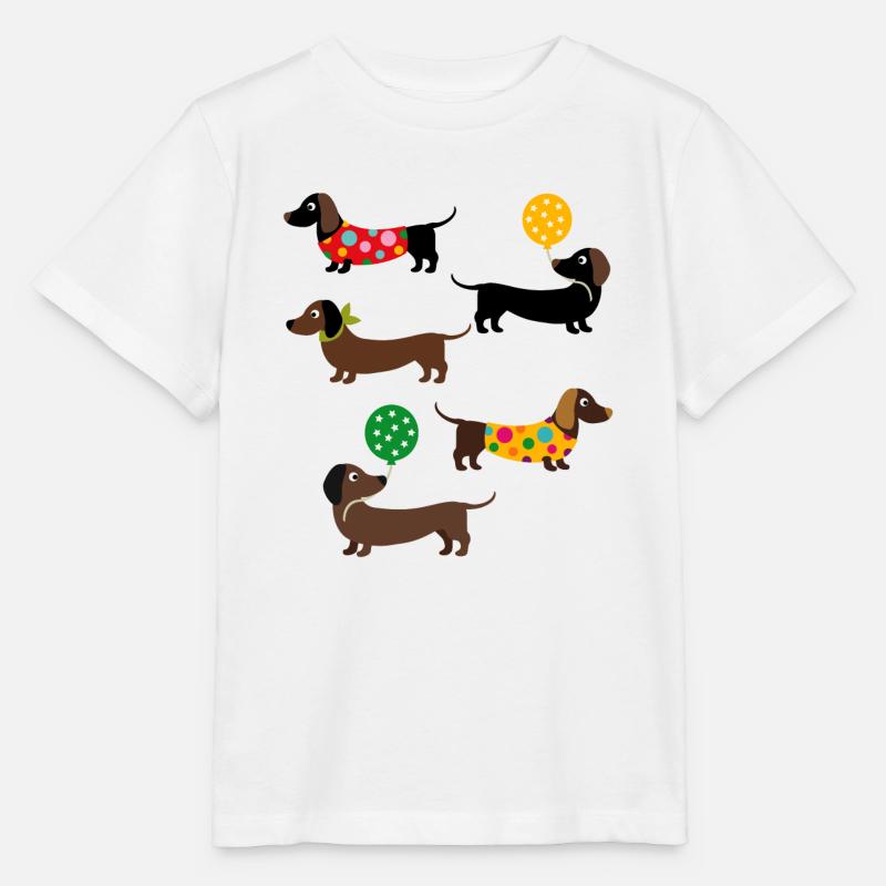 Teckel d'été - T-shirt bio MINI CREATOR Stanley/Stella Enfant - blanc