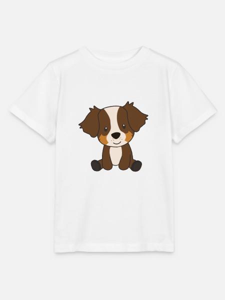 Australian Sheperd Hund Tierfreunde - Stanley/Stella Kinder T-Shirt MINI CREATOR - Weiß