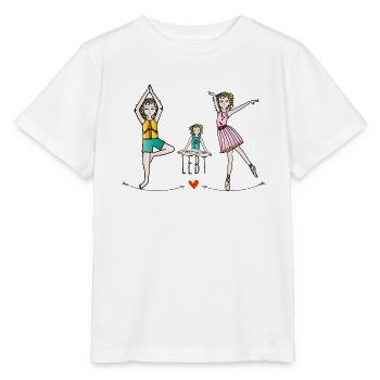 Le gardien du mouvement des enfants - T-shirt bio MINI CREATOR Stanley/Stella Enfant - blanc - Devant - Maike (125cm)