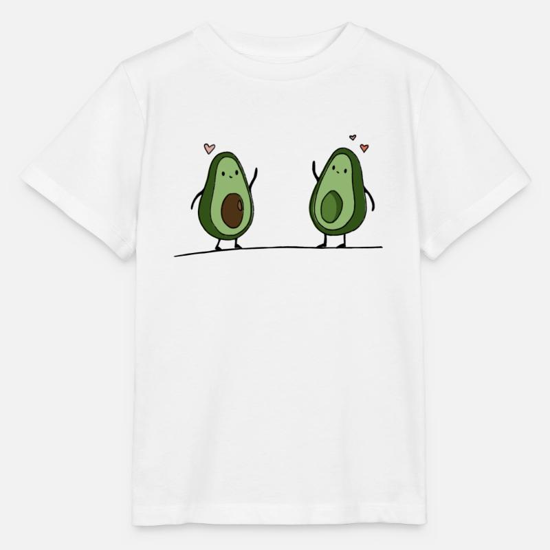 Amour d'avocat - T-shirt bio MINI CREATOR Stanley/Stella Enfant - blanc