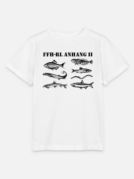 FFH-Anhang II Fische - Stanley/Stella Kinder T-Shirt MINI CREATOR - Weiß