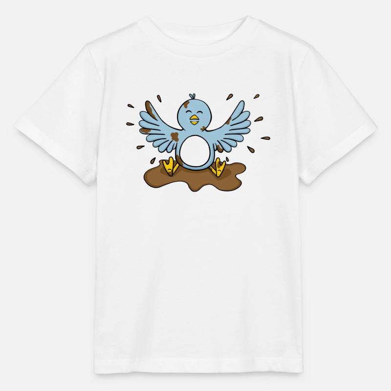 rustre litière - T-shirt bio MINI CREATOR Stanley/Stella Enfant - blanc