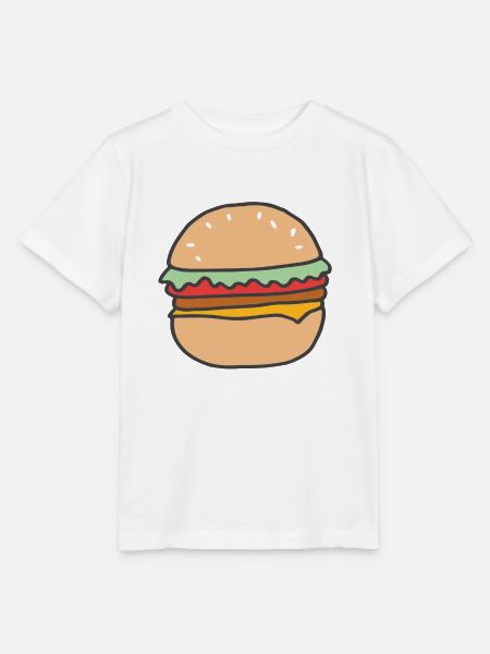 BURGER - Stanley/Stella Kinder T-Shirt MINI CREATOR  - Weiß
