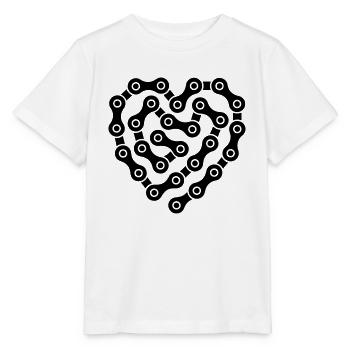 Herz der Ketten - Stanley/Stella Kinder T-Shirt MINI CREATOR  - Weiß - Vorne - Maike (125cm)