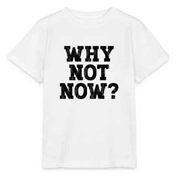 Pourquoi pas maintenant ? - T-shirt bio MINI CREATOR Stanley/Stella Enfant - blanc - Devant - Maike (125cm)