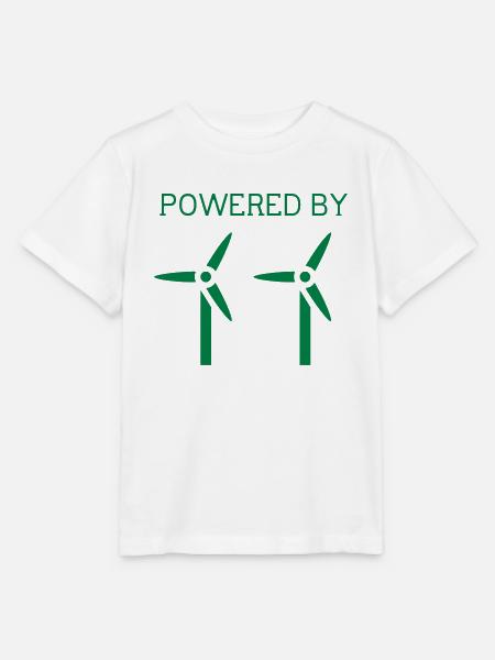 Windenergie - Stanley/Stella Kinder T-Shirt MINI CREATOR  - Weiß