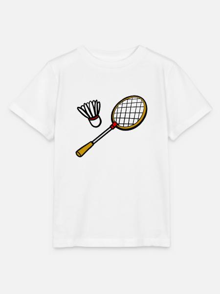 Badminton - Stanley/Stella Kinder T-Shirt MINI CREATOR  - Weiß