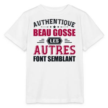 Authentisches gutaussehendes Kind - Stanley/Stella Kinder T-Shirt MINI CREATOR  - Weiß - Vorne - Maike (125cm)