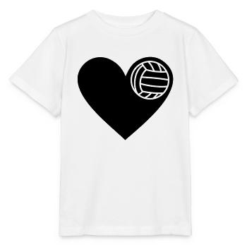 Volleyball - Stanley/Stella Kinder T-Shirt MINI CREATOR  - Weiß - Vorne - Maike (125cm)