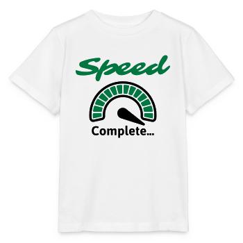 Speed Complete... - Stanley/Stella Kinder T-Shirt MINI CREATOR  - Weiß - Vorne - Maike (125cm)
