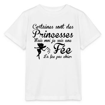 la fée pas chier - T-shirt bio MINI CREATOR Stanley/Stella Enfant - blanc - Devant - Maike (125cm)