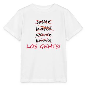 motivation - T-shirt bio MINI CREATOR Stanley/Stella Enfant - blanc - Devant - Maike (125cm)
