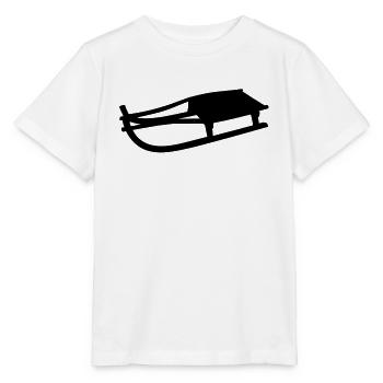 Rodel, Schlitten, rodler - Stanley/Stella Kinder T-Shirt MINI CREATOR  - Weiß - Vorne - Maike (125cm)