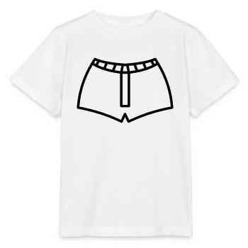 Unterhose - Stanley/Stella Kinder T-Shirt MINI CREATOR  - Weiß - Vorne - Maike (125cm)