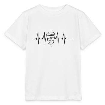 Doner Heartbeat - Stanley/Stella MINI CREATOR Kids’ T-Shirt - white - Front - Maike (125cm)