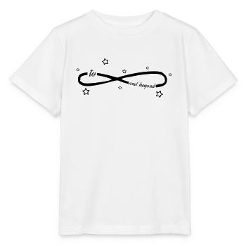 Bis zur Unendlichkeit und weiter - Stanley/Stella Kinder T-Shirt MINI CREATOR  - Weiß - Vorne - Maike (125cm)