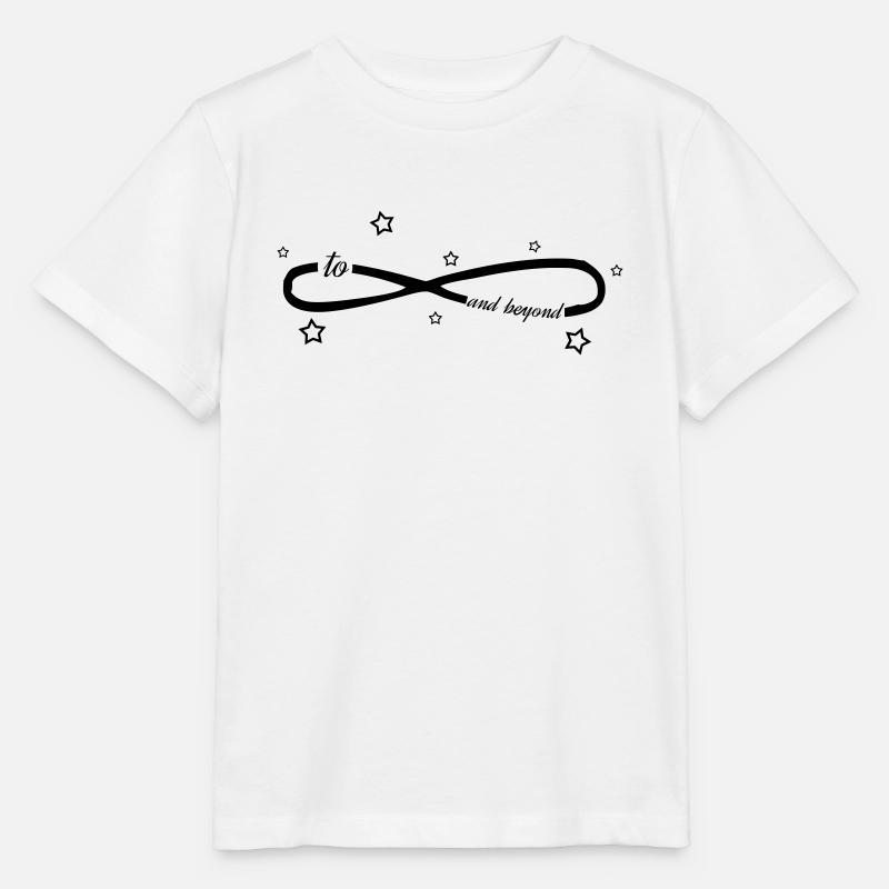 À l'infini et plus - T-shirt bio MINI CREATOR Stanley/Stella Enfant - blanc