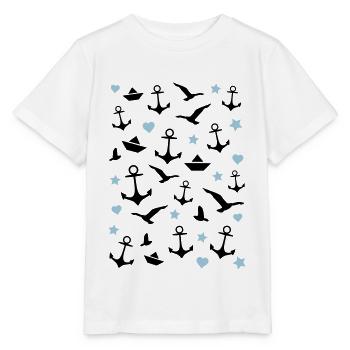 maritim maritim - T-shirt bio MINI CREATOR Stanley/Stella Enfant - blanc - Devant - Maike (125cm)