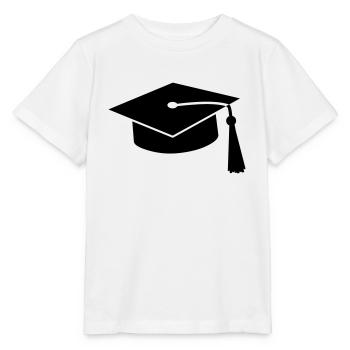 graduation hat v2 - T-shirt bio MINI CREATOR Stanley/Stella Enfant - blanc - Devant - Maike (125cm)