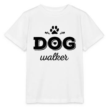 DOG walker - Stanley/Stella Kinder T-Shirt MINI CREATOR  - Weiß - Vorne - Maike (125cm)