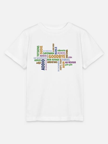 Auf Wiedersehen - Stanley/Stella Kinder T-Shirt MINI CREATOR  - Weiß