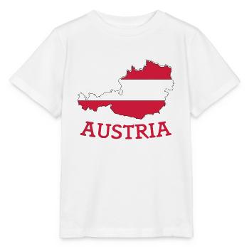 Autriche - T-shirt bio MINI CREATOR Stanley/Stella Enfant - blanc - Devant - Maike (125cm)