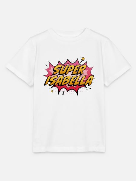 Super Isabella - Stanley/Stella Kinder T-Shirt MINI CREATOR - Weiß