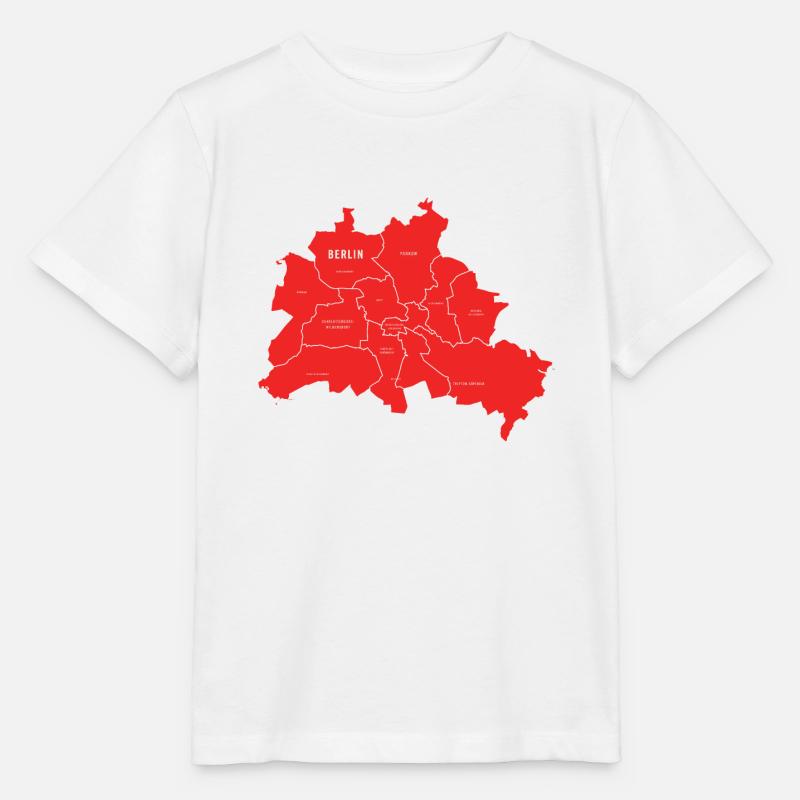 Plan de Berlin - T-shirt bio MINI CREATOR Stanley/Stella Enfant - blanc
