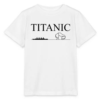 titanic - T-shirt bio MINI CREATOR Stanley/Stella Enfant - blanc - Devant - Maike (125cm)