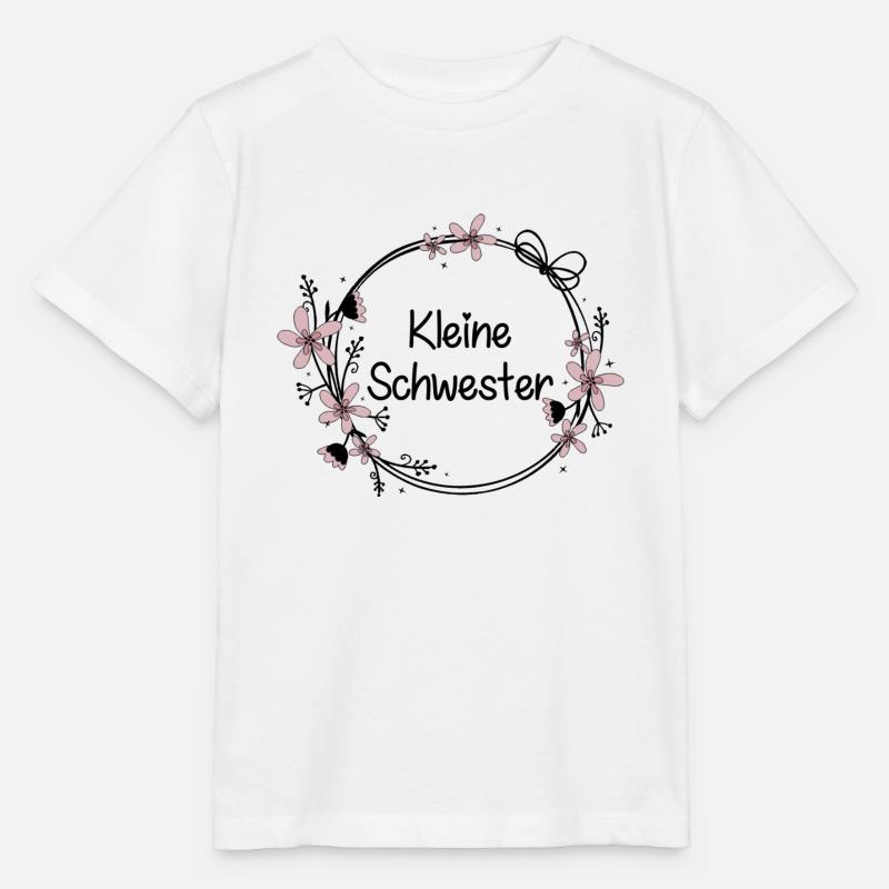 Kleine Schwester - Stanley/Stella Kinder T-Shirt MINI CREATOR  - Weiß